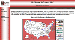 Desktop Screenshot of mrmoversoftware.com