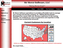 Tablet Screenshot of mrmoversoftware.com